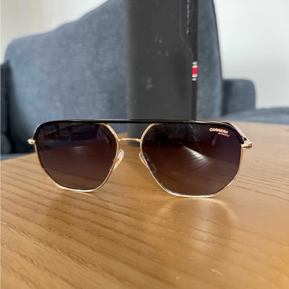 Carrera Men's Sunglasses in Gold and Black